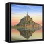 Mont Saint Michel Morn-Richard Harpum-Framed Stretched Canvas