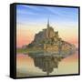 Mont Saint Michel Morn-Richard Harpum-Framed Stretched Canvas