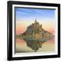 Mont Saint Michel Morn-Richard Harpum-Framed Art Print