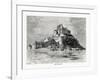 Mont-Saint-Michel, Normandy, France, 1879-C Laplante-Framed Giclee Print