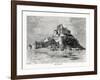 Mont-Saint-Michel, Normandy, France, 1879-C Laplante-Framed Giclee Print