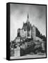 Mont Saint-Michel, Normandy, France, 1937-Martin Hurlimann-Framed Stretched Canvas