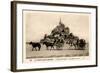 Mont-Saint-Michel, Normandy, France, Early 20th Century-null-Framed Giclee Print