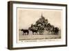 Mont-Saint-Michel, Normandy, France, Early 20th Century-null-Framed Giclee Print