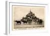 Mont-Saint-Michel, Normandy, France, Early 20th Century-null-Framed Giclee Print