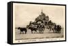 Mont-Saint-Michel, Normandy, France, Early 20th Century-null-Framed Stretched Canvas