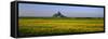 Mont Saint Michel Normandy France-null-Framed Stretched Canvas