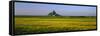 Mont Saint Michel Normandy France-null-Framed Stretched Canvas
