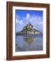 Mont-Saint-Michel, Normandy, France-Roy Rainford-Framed Photographic Print