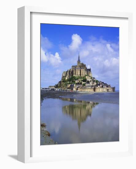 Mont-Saint-Michel, Normandy, France-Roy Rainford-Framed Photographic Print