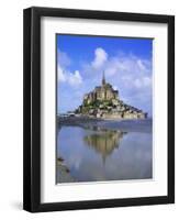 Mont-Saint-Michel, Normandy, France-Roy Rainford-Framed Photographic Print