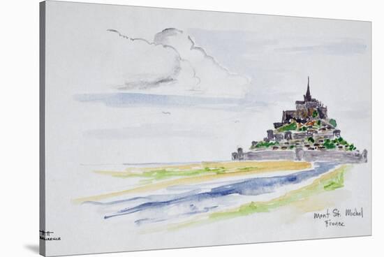 Mont Saint-Michel, Normandy, France-Richard Lawrence-Stretched Canvas