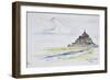 Mont Saint-Michel, Normandy, France-Richard Lawrence-Framed Photographic Print