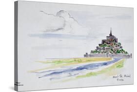 Mont Saint-Michel, Normandy, France-Richard Lawrence-Stretched Canvas