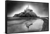 Mont-Saint-Michel, Normandy, France-Simon Marsden-Framed Stretched Canvas