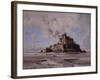 Mont Saint-Michel, North-East Side, 1881-Emmanuel Lansyer-Framed Giclee Print