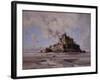 Mont Saint-Michel, North-East Side, 1881-Emmanuel Lansyer-Framed Giclee Print