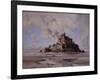 Mont Saint-Michel, North-East Side, 1881-Emmanuel Lansyer-Framed Giclee Print