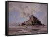 Mont Saint-Michel, North-East Side, 1881-Emmanuel Lansyer-Framed Stretched Canvas