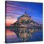 Mont Saint Michel Soir-Richard Harpum-Stretched Canvas