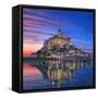 Mont Saint Michel Soir-Richard Harpum-Framed Stretched Canvas