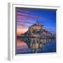 Mont Saint Michel Soir-Richard Harpum-Framed Art Print