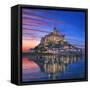 Mont Saint Michel Soir-Richard Harpum-Framed Stretched Canvas