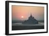 Mont Saint Michel Sunset-Philippe Manguin-Framed Photographic Print