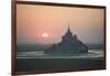 Mont Saint Michel Sunset-Philippe Manguin-Framed Photographic Print