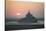 Mont Saint Michel Sunset-Philippe Manguin-Stretched Canvas