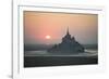 Mont Saint Michel Sunset-Philippe Manguin-Framed Photographic Print