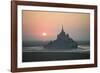 Mont Saint Michel Sunset-Philippe Manguin-Framed Photographic Print