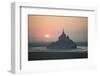 Mont Saint Michel Sunset-Philippe Manguin-Framed Photographic Print