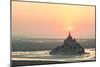 Mont Saint Michel Target-Philippe Manguin-Mounted Photographic Print