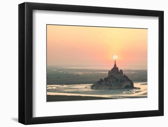 Mont Saint Michel Target-Philippe Manguin-Framed Photographic Print