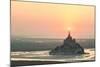 Mont Saint Michel Target-Philippe Manguin-Mounted Photographic Print