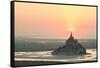 Mont Saint Michel Target-Philippe Manguin-Framed Stretched Canvas