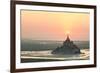 Mont Saint Michel Target-Philippe Manguin-Framed Photographic Print