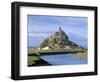 Mont Saint Michel, Unesco World Heritage Site, Manche, Normandy, France-Bruno Morandi-Framed Photographic Print