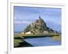 Mont Saint Michel, Unesco World Heritage Site, Manche, Normandy, France-Bruno Morandi-Framed Photographic Print