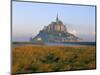 Mont Saint Michel, Unesco World Heritage Site, Manche, Normandy, France-Bruno Morandi-Mounted Photographic Print