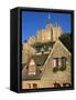 Mont Saint Michel, Unesco World Heritage Site, Manche, Normandy, France-Bruno Morandi-Framed Stretched Canvas