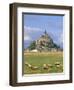 Mont Saint Michel, Unesco World Heritage Site, Manche, Normandy, France-Bruno Morandi-Framed Photographic Print