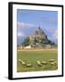 Mont Saint Michel, Unesco World Heritage Site, Manche, Normandy, France-Bruno Morandi-Framed Photographic Print