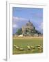 Mont Saint Michel, Unesco World Heritage Site, Manche, Normandy, France-Bruno Morandi-Framed Photographic Print