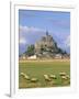 Mont Saint Michel, Unesco World Heritage Site, Manche, Normandy, France-Bruno Morandi-Framed Photographic Print