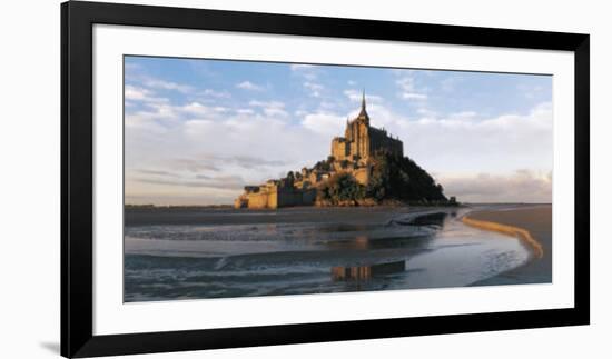 Mont Saint-Michel-Bruno Morandi-Framed Art Print