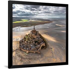 Mont-Saint-Michel-Philip Plisson-Framed Art Print