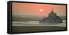 Mont Saint Michel-Philippe Manguin-Framed Stretched Canvas