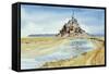 Mont Saint-Michel-Felicity House-Framed Stretched Canvas